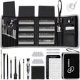 142-Piece Precision Screwdriver Set, Magnetic Computer Repair Tool Kit for Laptop, PC, Phone, MacBook, Nintendo, PS4, Xbox Controller Electronics Toolkit TekShack