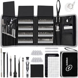 142-Piece Precision Screwdriver Set, Magnetic Computer Repair Tool Kit for Laptop, PC, Phone, MacBook, Nintendo, PS4, Xbox Controller Electronics Toolkit TekShack