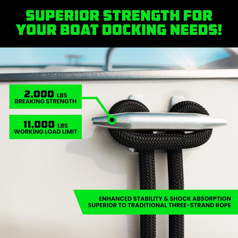 Heavy-Duty 16' Dock Lines