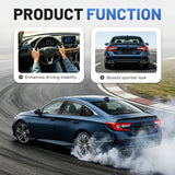 High-Kick Duckbill Rear Trunk Spoiler Wing 2018-2022 Sedan Glossy Black