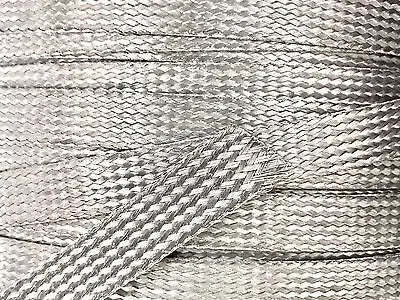 500 FEET 1/2" BRAIDED BRAID STAINLESS EXPANDABLE SLEEVE WIRE HARNESS LOOM ACDC