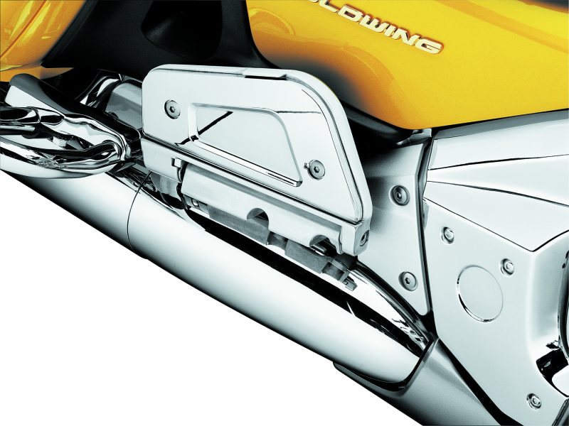 Kuryakyn Housse de plancher passager 01-17 Honda GL1800 Chrome