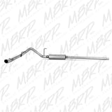 MBRP 2004-2008 Ford F150 EC/CC-SB Cat Back mono-face