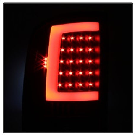 xTune GMC Sierra 07-13 LED Tail Lights Black ALT-ON-GS07-G2-LED-BK