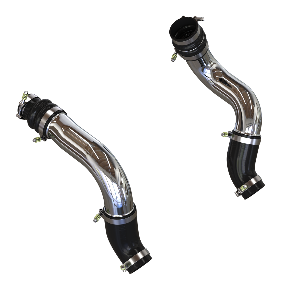 Cold and Hot Side Intercooler Pipe Kit for 2019-2024 Ram 2500/3500 Cummins 6.7L S&B