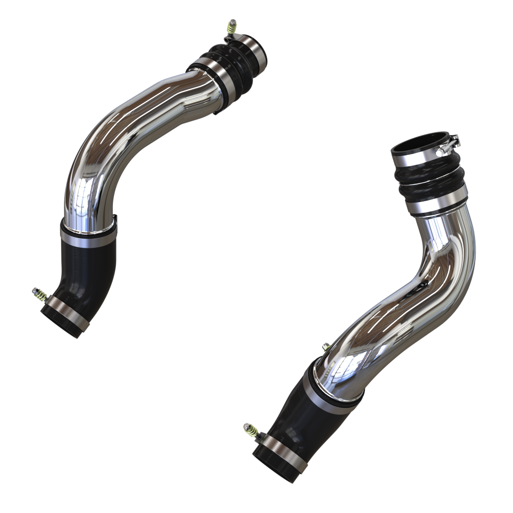 Cold and Hot Side Intercooler Pipe Kit for 2019-2024 Ram 2500/3500 Cummins 6.7L S&B