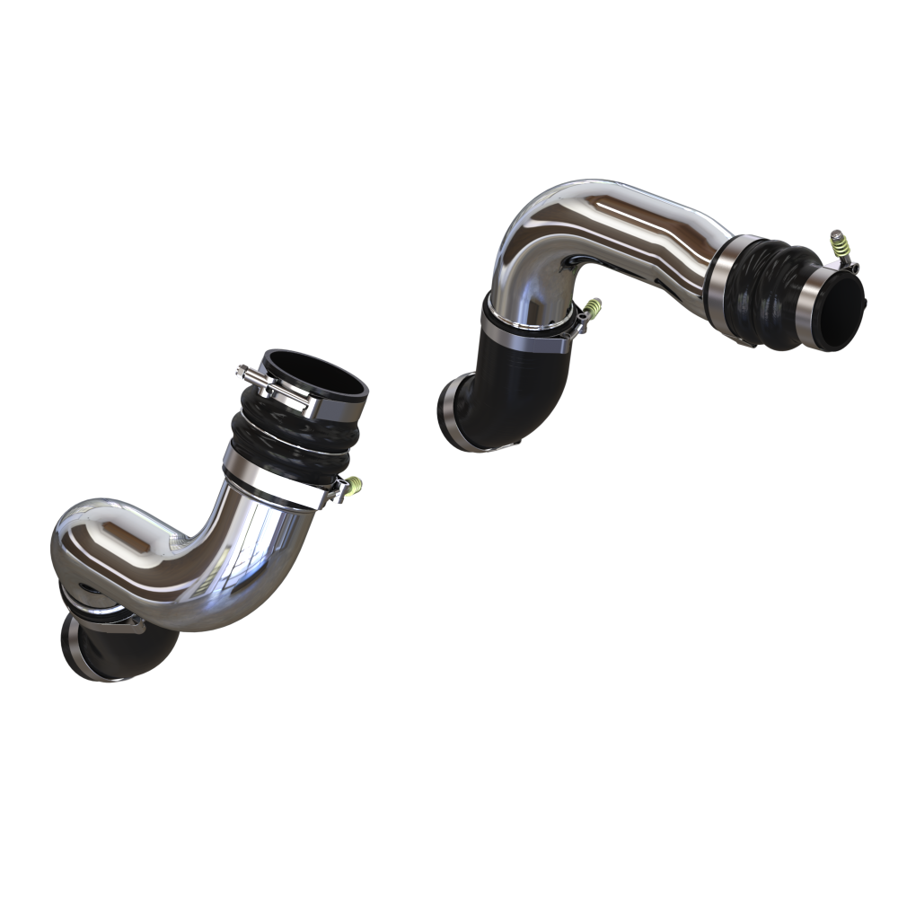Cold and Hot Side Intercooler Pipe Kit for 2019-2024 Ram 2500/3500 Cummins 6.7L S&B