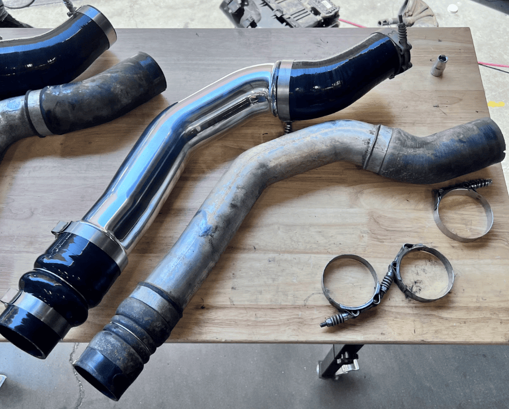 Intercooler Pipe and Boot Set, 2013-2018 Ram 2500/3500 Cummins 6.7L S&B