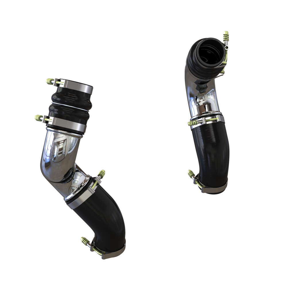 Hot & Cold Side Intercooler Pipe for 2025+ RAM 2500/3500, 6.7L Cummins S&B