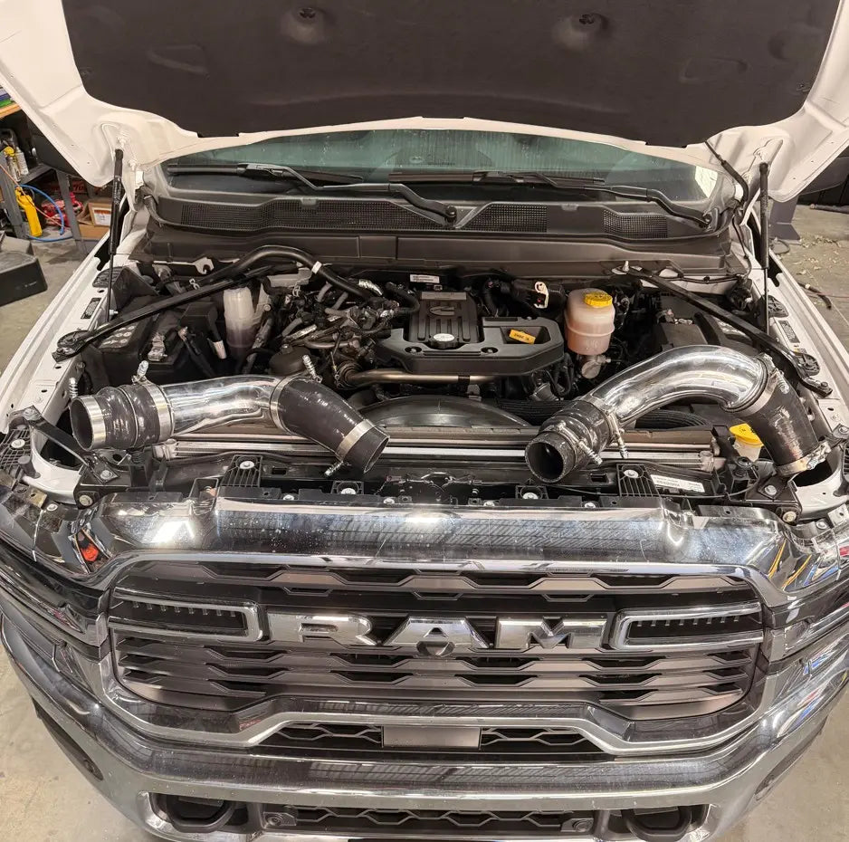 Hot & Cold Side Intercooler Pipe for 2025+ RAM 2500/3500, 6.7L Cummins S&B