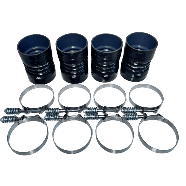 S&B 4"x 6" Intercooler Boot Kit With Clamps (Set of 4) S&B