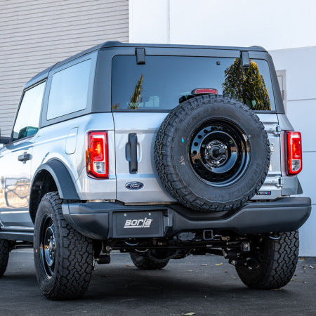 Borla 2.3L S-Type Cat-Back Exhaust System with High Clearance Climber Design | 2021+ Ford Bronco
