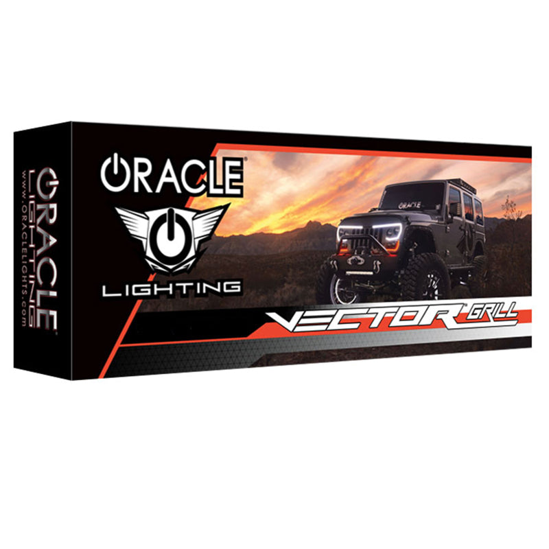 Calandre à LED complète Oracle VECTOR Series - Jeep Wrangler JL/JT - NA VOIR LA GARANTIE