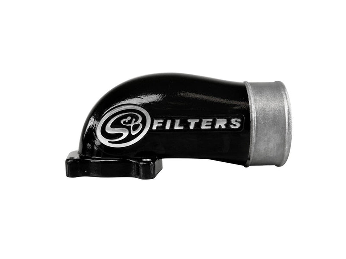 S&B Filters Intake Elbow with Cold Side Intercooler Pipe and Boots, 2003-2004 Ford 6.0L Powerstroke S&B Filters