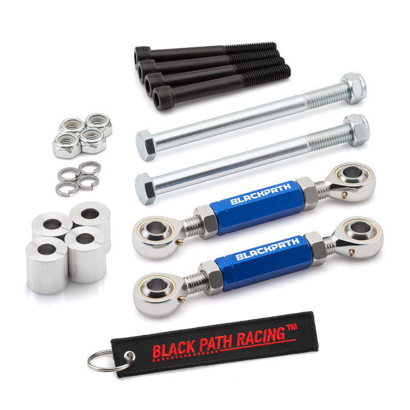 1999-2019 Suzuki Hayabusa GSXR 1300 1" Handlebar Riser + 0-4" Rear Adjustable Lowering Link Kit