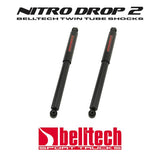 Belltech Nitro Drop Shocks 8510 6"-11" Rear Drop Silverado Sierra