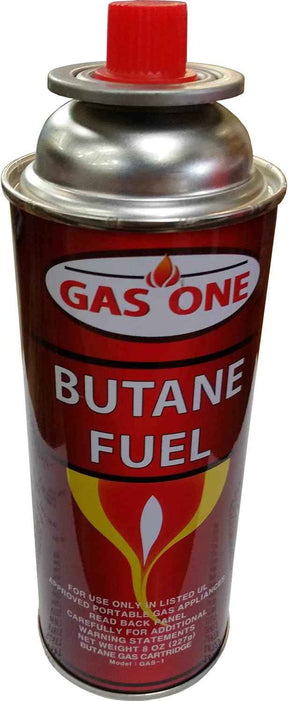 GasOne GAS-1-1 Gas One Butane Fuel 8 oz TekShack