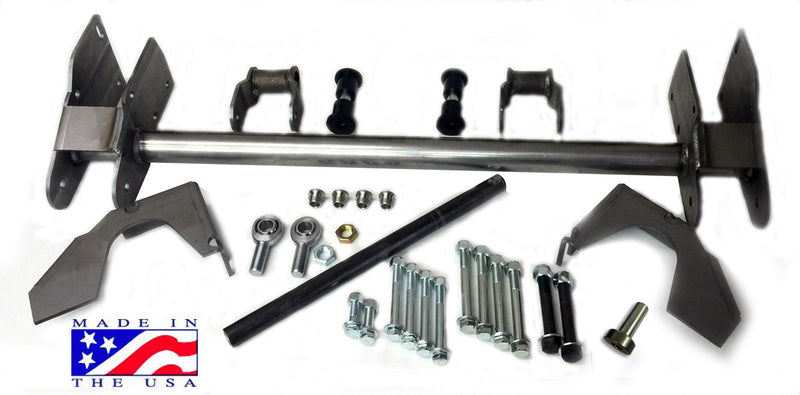 2" Front Shackle Reversal (OBS Spring) - 1985-1991 Ford F-Series