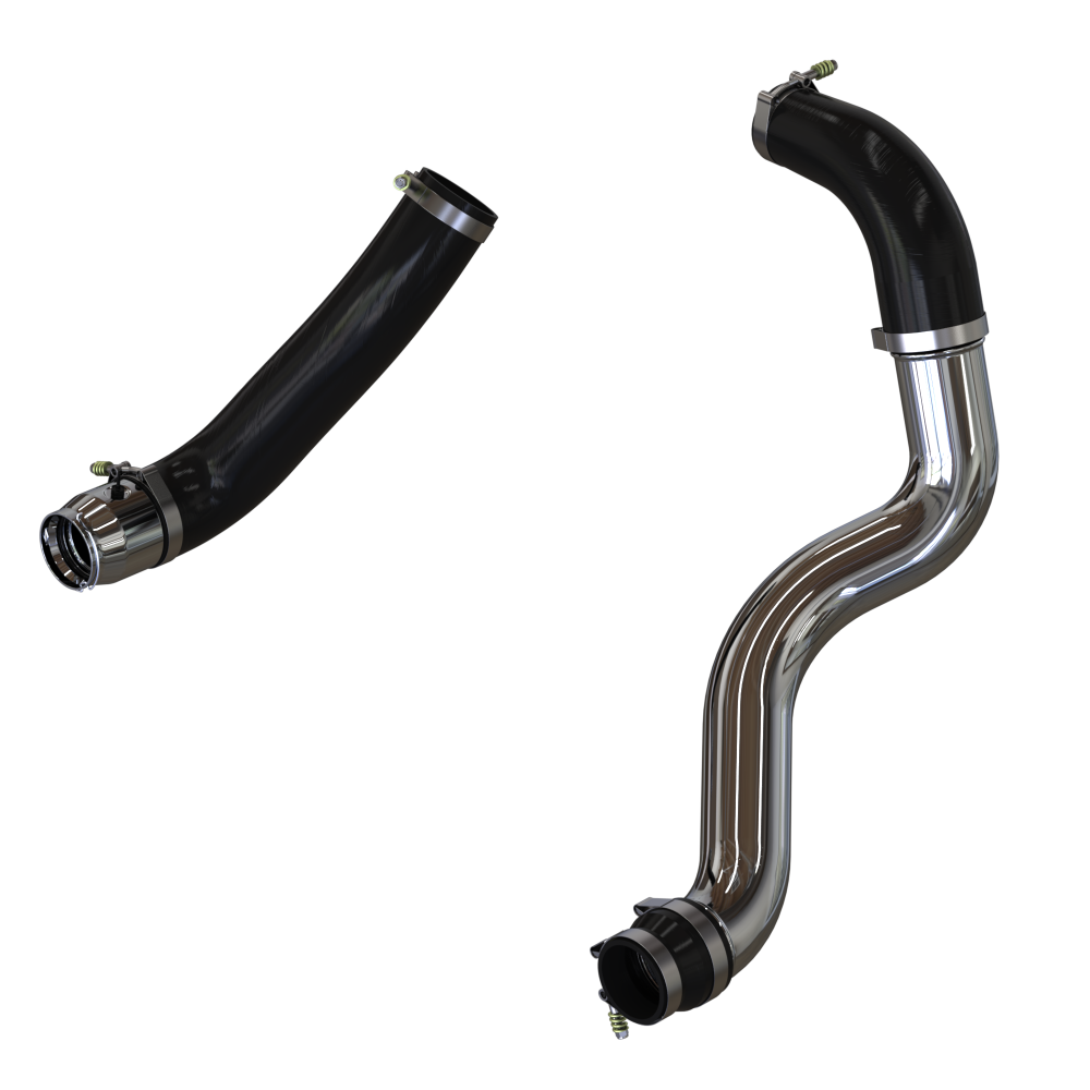 Cold and Hot Side Intercooler Pipe for 2017-2019 Silverado / Sierra Duramax L5P 6.6L S&B