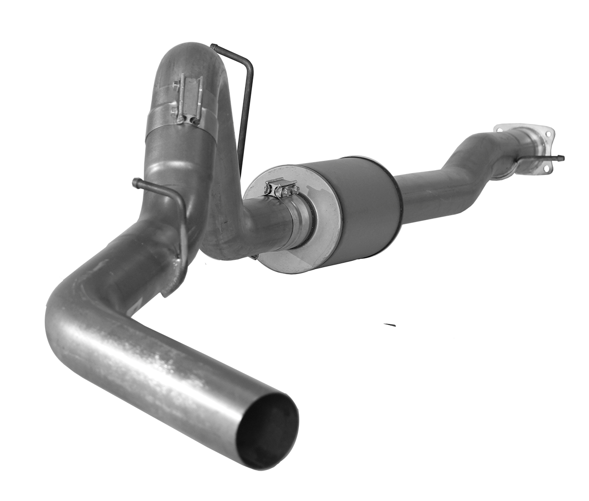 4" Cat Back Single | 2011-2015 GM 2500/3500 6.6L DURAMAX Mel's Manufacturing