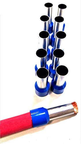 10 1/0 0 Gauge 25mm TINNED Copper Wire Ferrule car Audio Amplifier amp Input 7