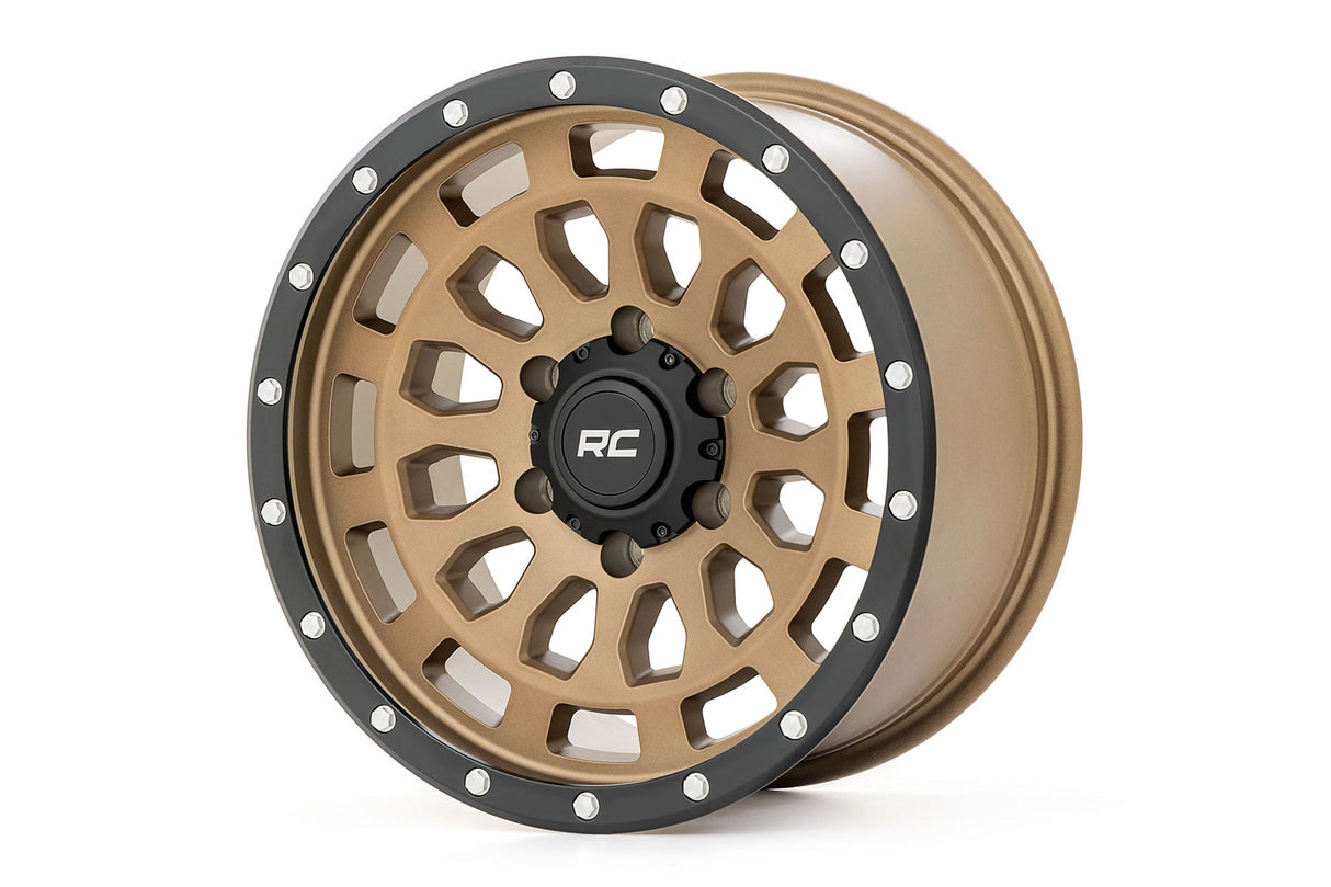 Rough Country 87 Series Simulated Beadlock Wheel 6x5.5 Bolt Pattern