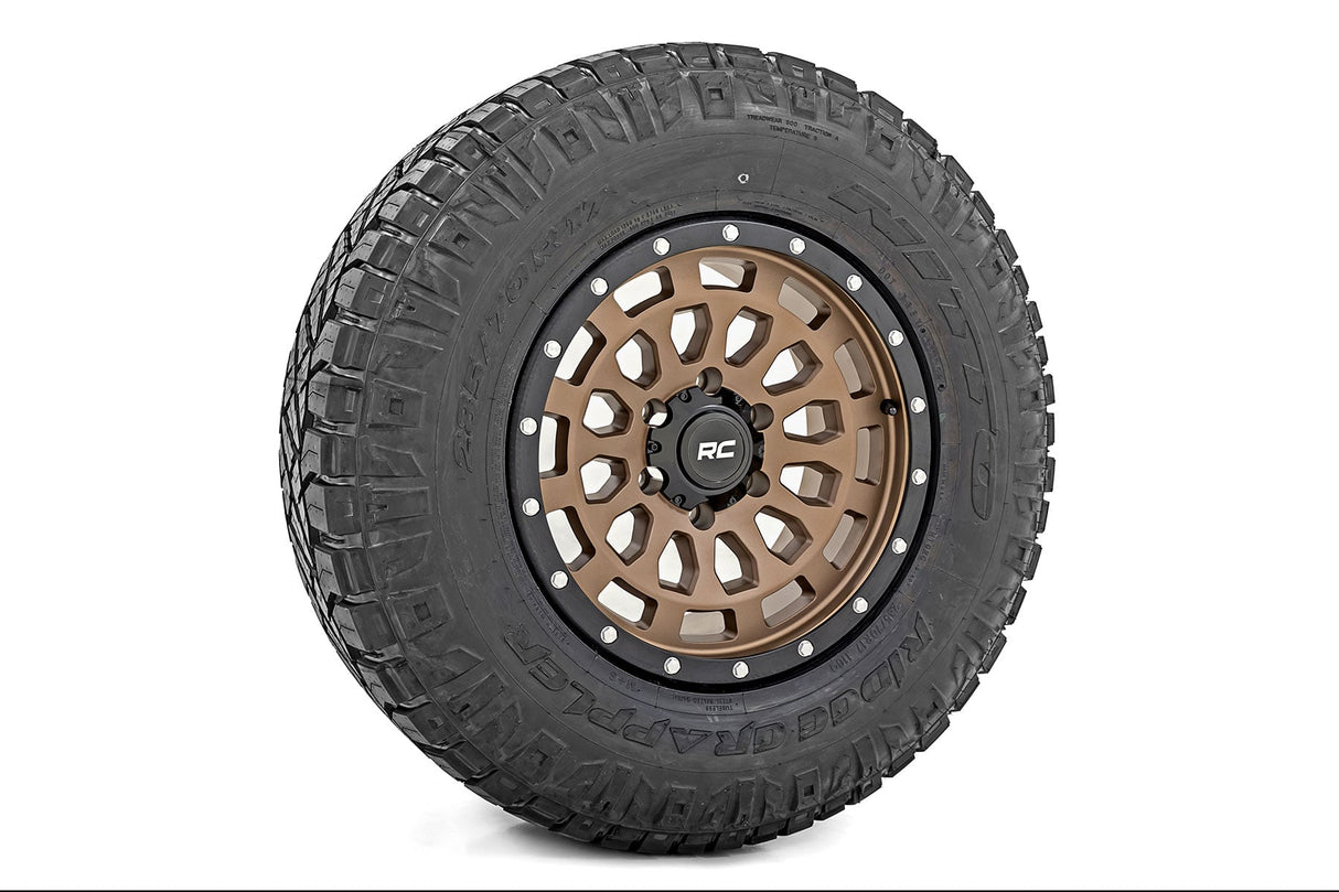 Rough Country 87 Series Simulated Beadlock Wheel 6x5.5 Bolt Pattern