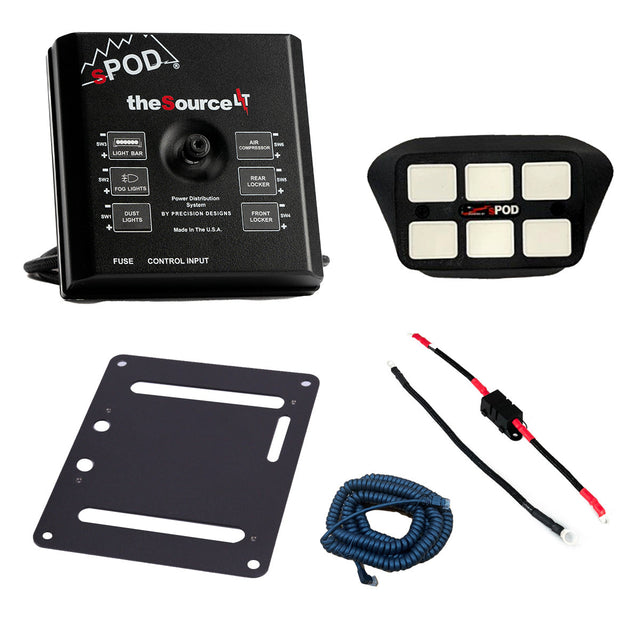 S-POD Can-Am, Maverick R, Mini6 Steering Wheel Mount Kit Baja Designs