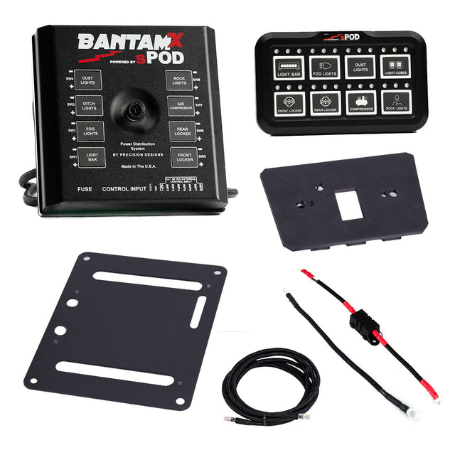 S-POD Can-Am, Maverick R, HD BantamX Center Console Kit Baja Designs