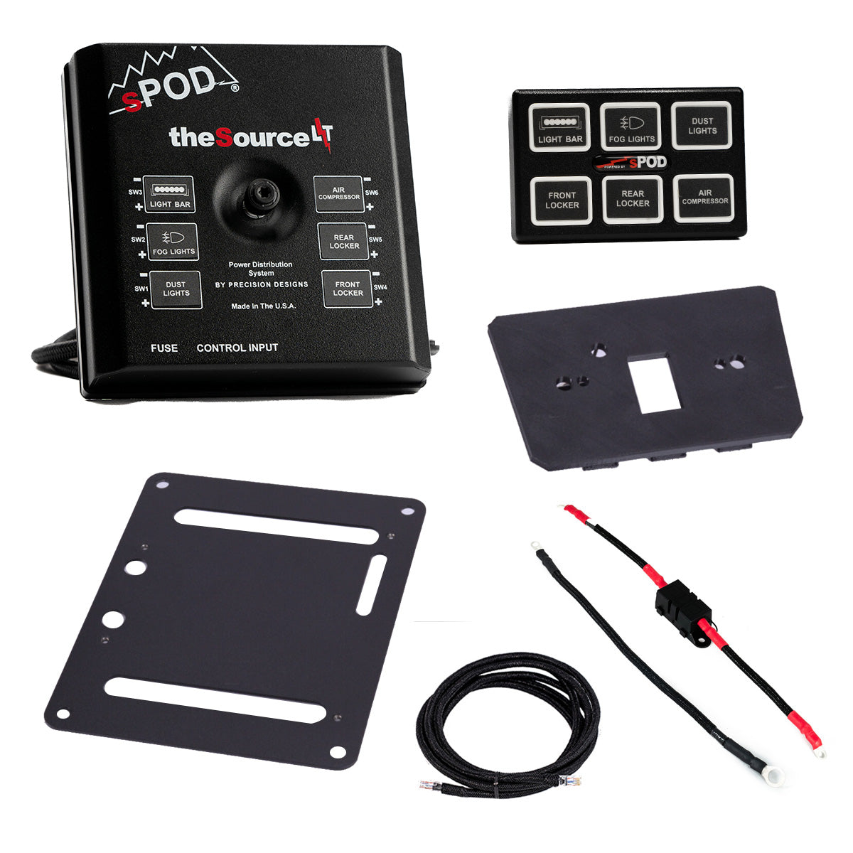S-POD Can-Am, Maverick R, Mini6 SourceLT Center Console Kit Baja Designs