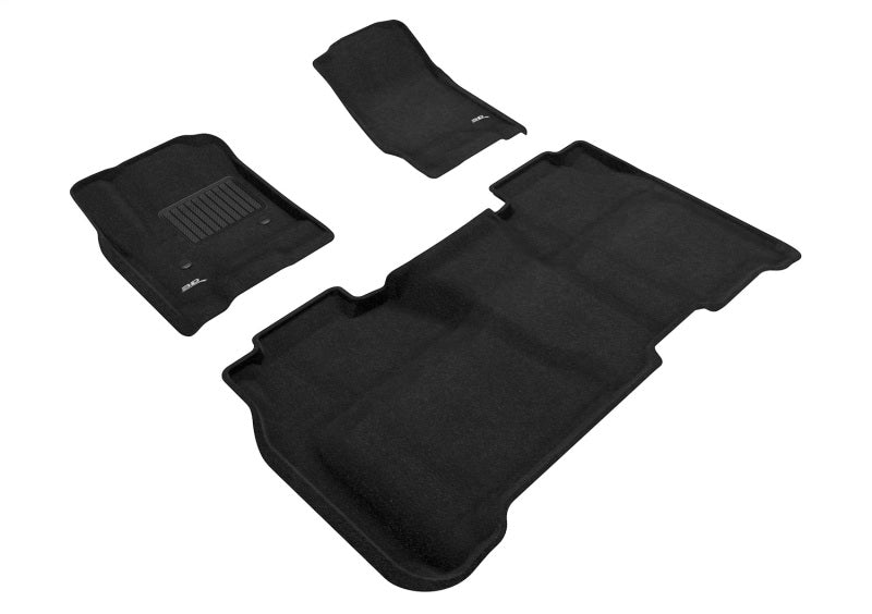Cabine multiplace 3D Maxpider 15-19 GMC Sierra 1500 14-18/ 2500Hd/ 3500Hd Cabine multiplace Noir élégant R1 R2
