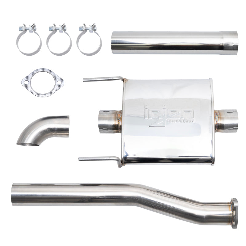 Système d'échappement Cat-Back High-Tuck en acier inoxydable Injen 2016+ Toyota Tacoma L4 2,7 L / V6 3,5 L
