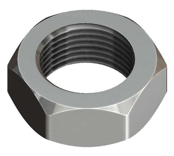 7/8-18 Jam Nut Right Hand Thread (For use with Tie Rod Ends)