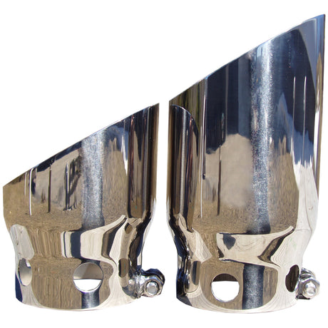 Ensemble de couvercles à 5 embouts MBRP 2008 Ford F250/350/450 6,4 L 4 entrées - 6 et 9 pouces de longueur