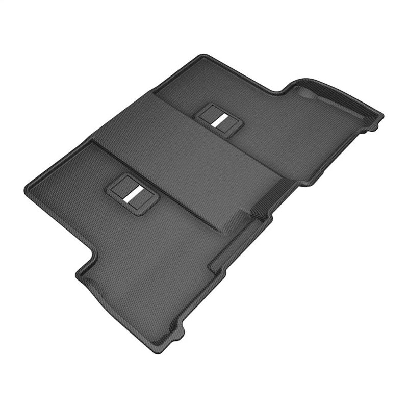 3D MAXpider 23-24 Toyota Sequoia Kagu Black Floor Mat - Row 3