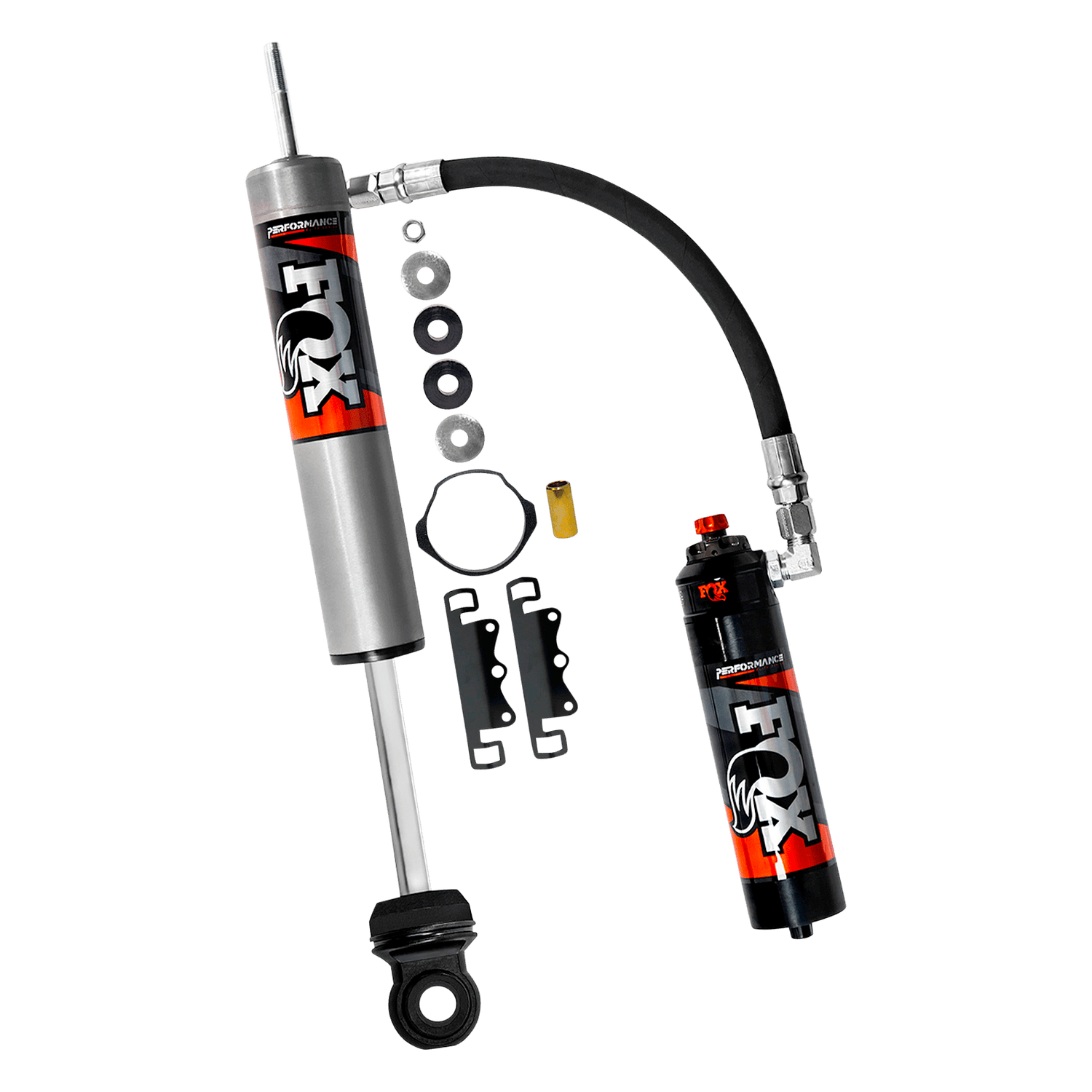 FOX 2.5 Reservoir Front Shocks Adjustable | Performance Elite | 4-6 Inch Lift | Ford F250/F350 Superduty (17-26) FOX