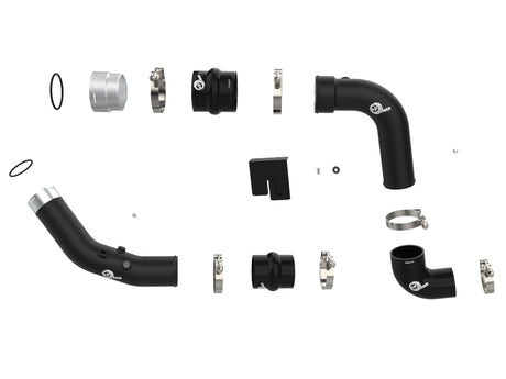 Tuyau de charge chaud et froid en aluminium de 3 po pour Ford F250/F350 Super Duty V8-6,7 L BladeRunner de 23 à 24 po - BLK