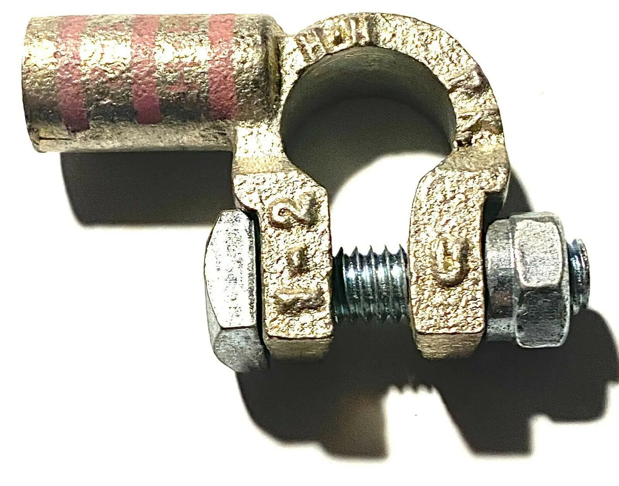 Battery Cable Ends Copper Top Post 90 DEG Terminal Connectors 2 GAUGE THUR 4/0 ac/dc wire and supply