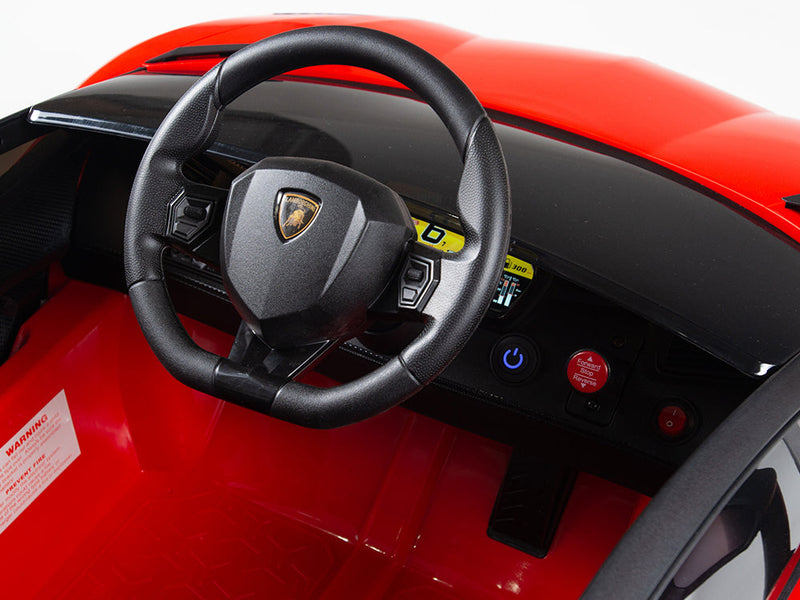 Lamborghini Aventador Ride On 12v Toy Car For Children W/Magic Cars® Parental Control