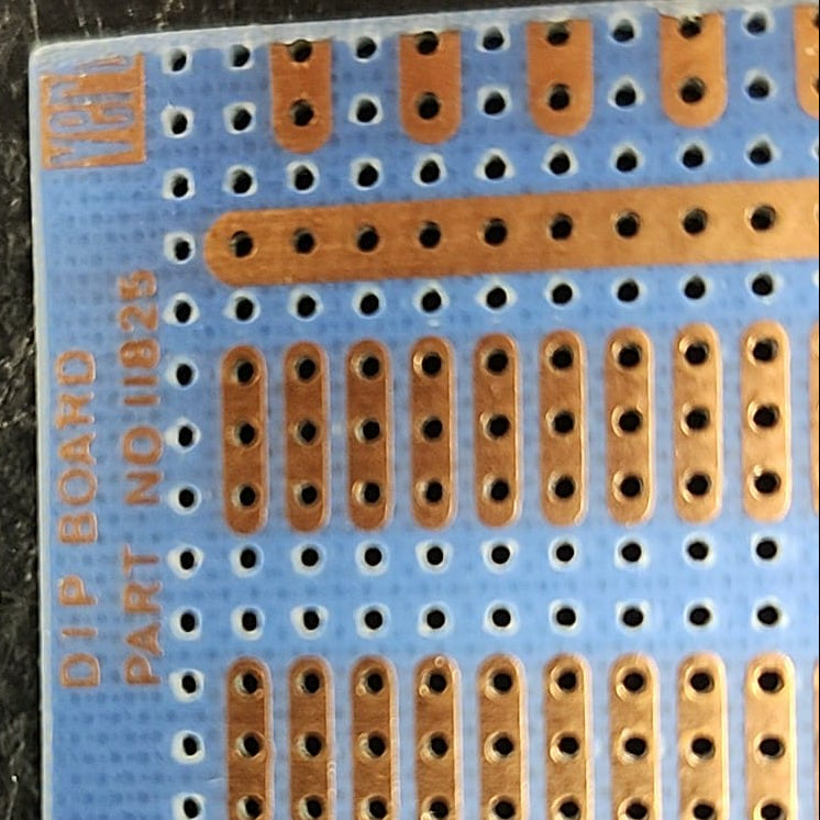 Vero 11825 Double-Sided DIP Prototyping Board – G10 Edge Compatible TekShack