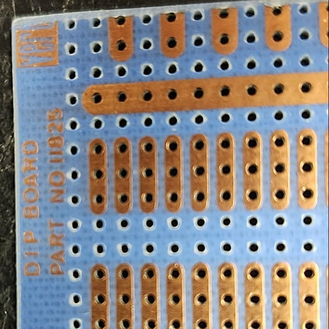 Vero 11825 Double-Sided DIP Prototyping Board – G10 Edge Compatible TekShack