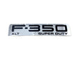 8C3Z16720G F-350 XLT Super Duty Emblem, 2008-2010 Ford 6.4L Powerstroke Ford OEM