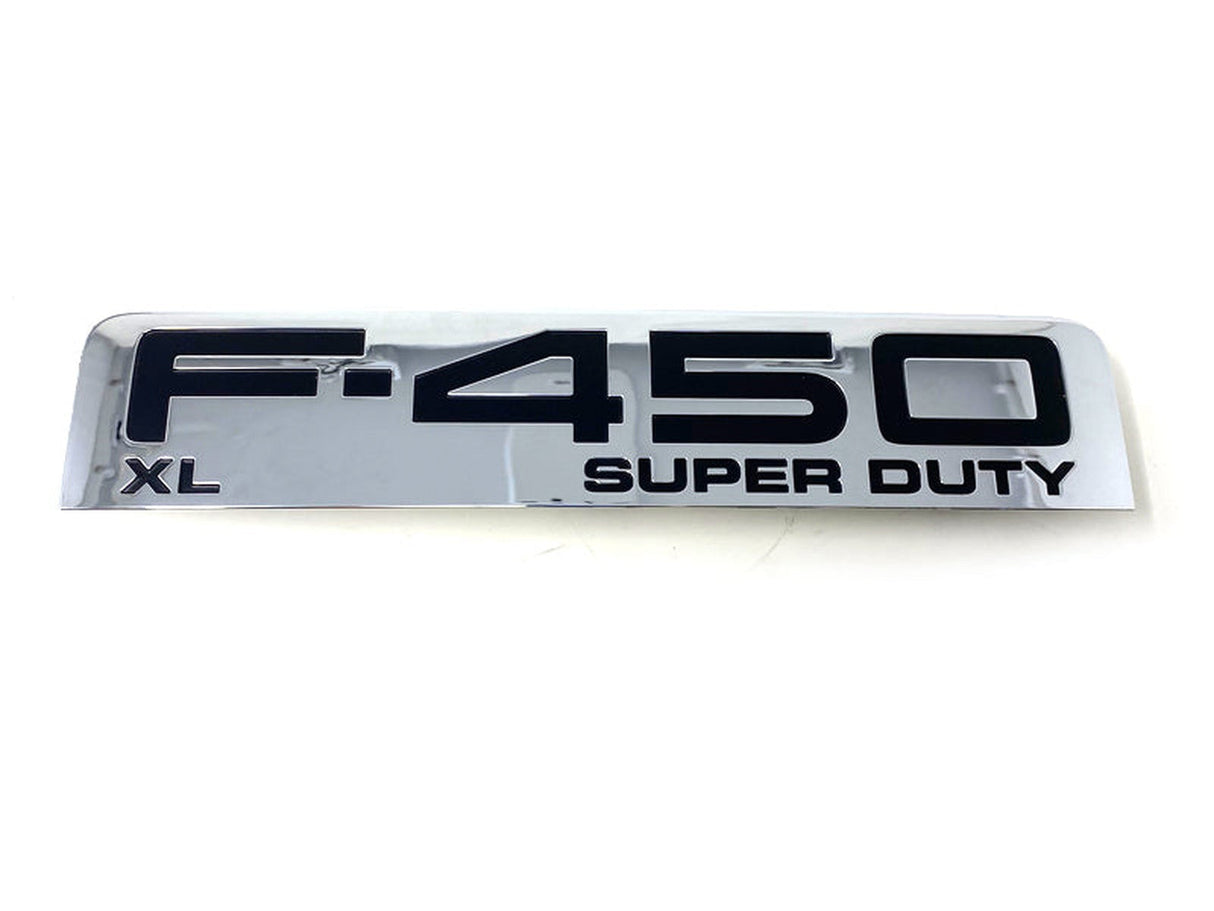 8C3Z16720L F-450 XL Super Duty Emblem, 2008-2010 Ford 6.4L Powerstroke Ford OEM