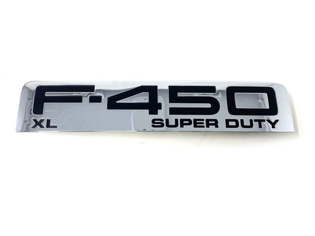 8C3Z16720L F-450 XL Super Duty Emblem, 2008-2010 Ford 6.4L Powerstroke Ford OEM