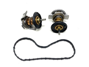 8C3Z8575D Motorcraft Engine Coolant Thermostat Kit, 2008-2010 Ford 6.4L Powerstroke Ford OEM