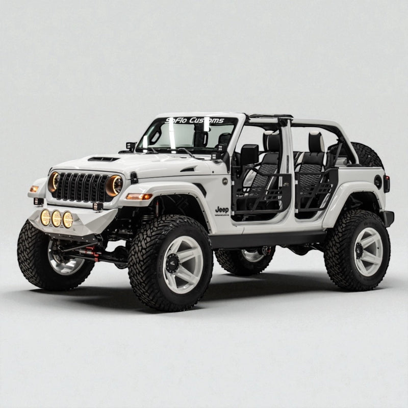 Jeep Wrangler Pipe Doors 2018-2026