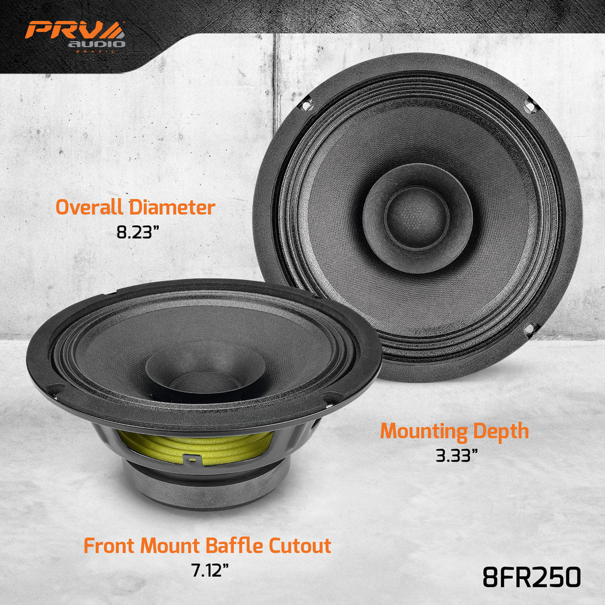 PRV 8FR250 Fullrange PRV Audio