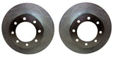 American Made V8-Barbarian 8-Piston Billet Aluminum Direct Fit Rear Disc Brake Kit W/DS Rotors. Clear A193-10-DS