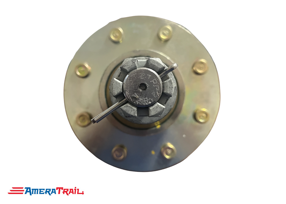VAULT 8 Lug Complete Hub Kit for 7000 lb. Axles, Fully Greased, 8 on 6.5 Lug Pattern - Available w/ Stainless Steel Lug Nuts