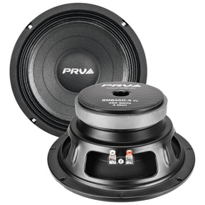 8MB450-4 v2 PRV 8″ Midbass Car Speaker PRO Audio 450 Watts / 4 Ohm PRV